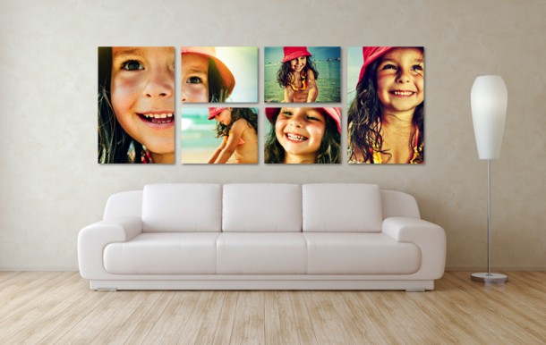 photos on living room