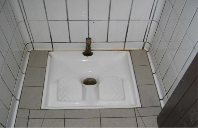 Conventional toilet